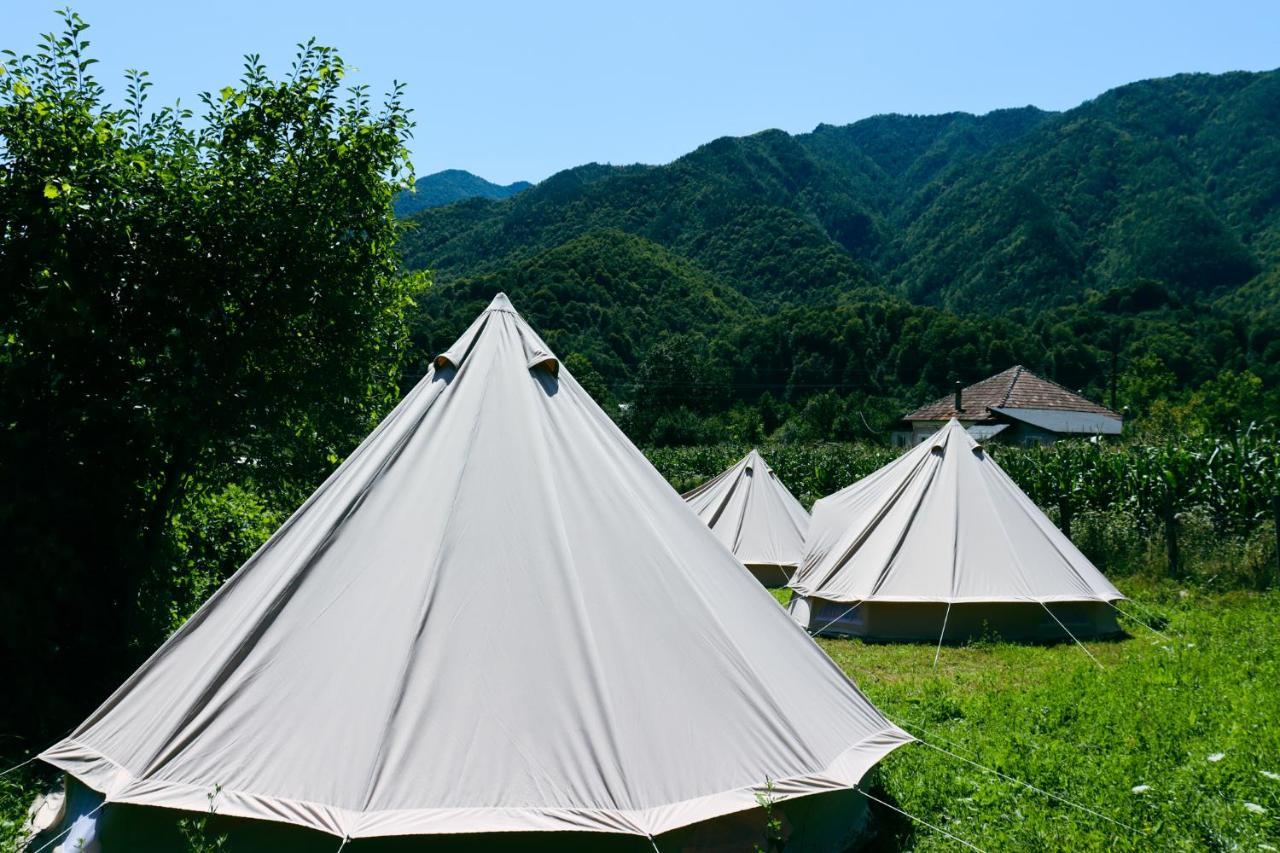 Отель Luna Rock Glamping Brezoi - Blue Scai Экстерьер фото